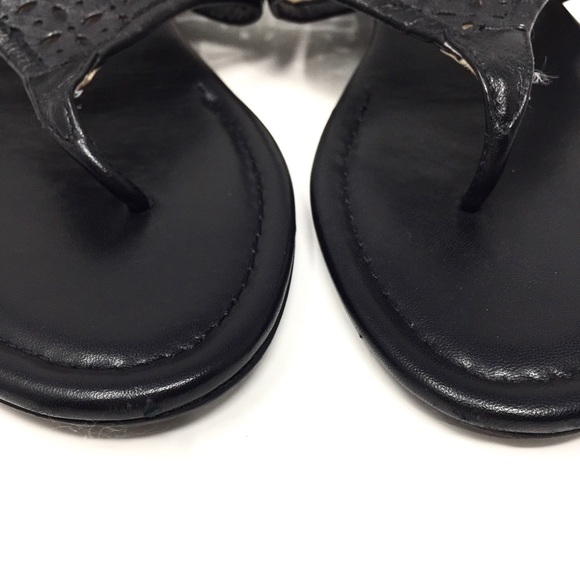 Amalfi By Rangoni Black Sandals - Picture 3 of 8